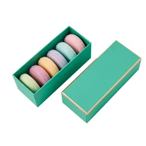 个性化定制标志纸板2件巧克力盒6个糖果礼品盒包装用于马卡龙
