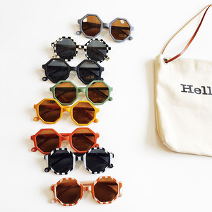 Gafas de Sol Modernas para Niños 2024 <span class=keywords><strong>con</strong></span> <span class=keywords><strong>Lentes</strong></span> UV400, Gafas para Bebés <span class=keywords><strong>con</strong></span> Marco de PC, Gafas de Sol Infantiles - Product Image 2