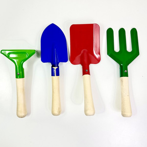 Ensemble de 3 outils de jardinage miniatures <span class=keywords><strong>en</strong></span> acier au carbone avec étui rigide, personnalisable OEM, <span class=keywords><strong>jouet</strong></span> pour enfants, <span class=keywords><strong>pelle</strong></span>, râteau, bêche - Product Image 5