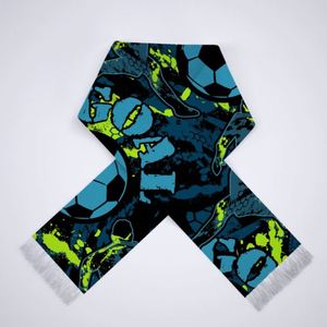 Bufanda Premium para Fanáticos del Fútbol, Diseño Jacquard Personalizado para Fanáticos de la Liga de Campeones, Accesorio de Invierno, Bufanda Personalizada - Product Image 2