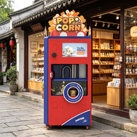 Distributeur automatique de pop-corn, machine commerciale en libre-service, kiosque à snacks pour cinéma