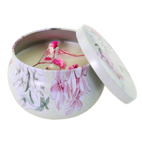 Bougies de luxe personnalisées bougies parfumées à la cire de soja marque privée décoration de la maison mini pot bougie parfumée