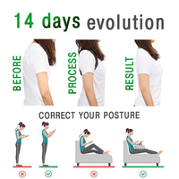Myris Hot Selling Comfy Brace Posture Corrector-back Brace pour hommes et femmes CE Universal Opp Bag / Zip Bag F7 Back Support M/L