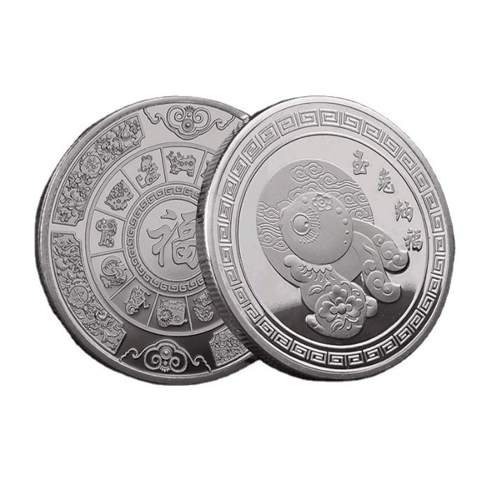 ウサギの年2023年中国の干支ウサギ幸運金と銀の鉄のコイン| Alibaba.com