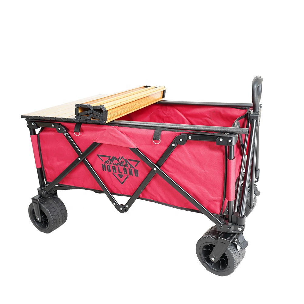 Heavy Duty Picnic Outdoor Utility Cart Carrinho de praia para Sand Fold Wagon Atacado