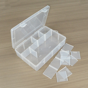 Transparent 12 Compartment Storage <b>Box</b> 22.8x15x5.3cm For <b>Tools</b> Electronics Parts Organization - Product Image 3
