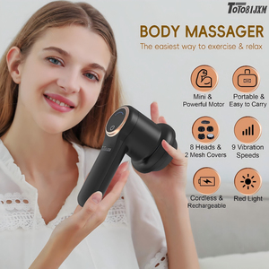 Masajeador Muscular Profesional <span class=keywords><strong>para</strong></span> Uso Doméstico, Masaje de Tejido Profundo <span class=keywords><strong>para</strong></span> Gimnasio y Entrenamiento Físico, Dispositivo de Masaje por Vibración <span class=keywords><strong>para</strong></span> Recuperación - Product Image 2