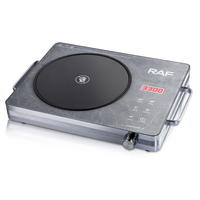 Cuisinière infrarouge à usage domestique RAF avec minuterie Table de cuisson électrique Touch Single Stove Facile à utiliser