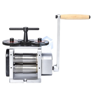 Suministro de fábrica Manual Two Roll SS Half Round Rolling Mill - <span class=keywords><strong>Goldsmith</strong></span> Jewelry Tool para hoja de oro/alambre/pulsera - Product Image 3