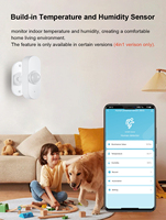 Detector de Presencia Humana por Radar de Onda Milimétrica ZigBee 24G, Mini Sensor de Movimiento con Soporte de Placa Magnética, Compatible con Home Assistant