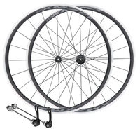 Jeu de roues MEROCA 700c pour vélo de course sur route, frein sur jante, roues de vélo en aluminium 700c, roues à frein V 700c