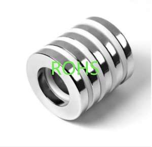 Aangepaste Industriële N52 Sterke Magneet Ndfeb Luidsprekermotor Groot Formaat Enorme Magnetische Ring Permanente Zeldzame Aarde Ring Neodymium Magneet - Product Image 1