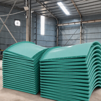 Silo à ciment boulonné standard d'exportation 2000T, réservoir de stockage modulaire de 12,5 m de diamètre, silo en acier haute résistance avec 8 pieds de support