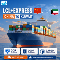 Agente de Carga Marítima de China a Kuwait, Envío LCL + Express, DDP Puerta a Puerta, Consolidación de Carga, Entrega Rápida
