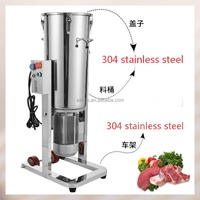 Blender industriel commercial pour fruits et légumes, blender haute vitesse avec moteur 18L45L60L80L100L, moulin à sauce tomate, lait de noix