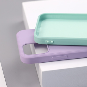 Silicone trường hợp đối với <span class=keywords><strong>iPhone</strong></span> 17 không khí biểu tượng tùy chỉnh điện thoại di động Trường hợp cao su TPU cho <span class=keywords><strong>iPhone</strong></span> 13 14 15 16 trường hợp bìa Silicone sợi nhỏ - Product Image 3