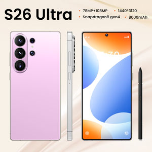 Teléfono Inteligente 5G S26 Ultra, Gran Memoria de 16GB+1TB, Desbloqueado, Doble SIM, Doble Modo de Espera, Pantalla de 7.3 Pulgadas, Batería de 8000mAh, Teléfono para Negocios - Product Image 3