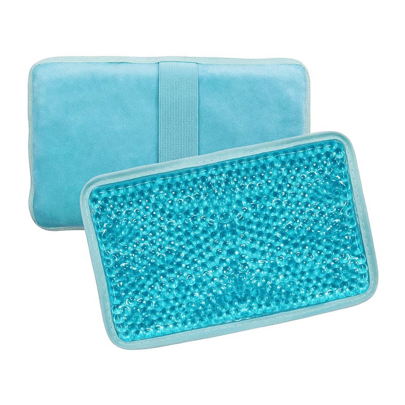 reusable freeze ice eye mask cooling patch hot cold gel beads eye mask