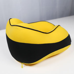 Bantal ortopedi kereta pesawat tidur busa memori pijat leher terdiri dari bantal perjalanan Masker Mata - Product Image 6