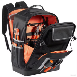 Tùy chỉnh 50-Pocket công cụ Ba Lô Túi Nhà Máy Giá Heavy Duty kỹ sư Ba lô công cụ Túi Công cụ chuyên nghiệp Ba Lô Túi ODM/OEM - Product Image 1