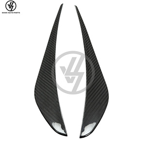 Nouveaux canards de pare-chocs avant en fibre de carbone sèche brillante style R pour 720S 2015-2018, ajustement précis 1:1 - Product Image 1
