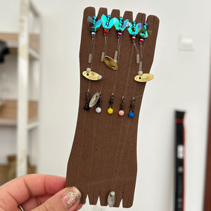 <span class=keywords><strong>Stimulator</strong></span> lalat kepala merah ikat tangan profesional untuk memancing ikan Trout dan Salmon di Sungai sungai danau - Product Image 4