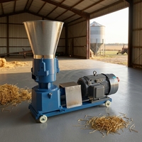 Granulateur à matrice plate pour ligne de production d'aliments spéciaux pour animaux, haute efficacité et performance stable