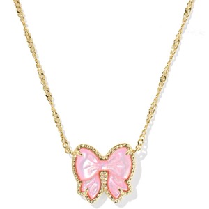 <span class=keywords><strong>Collana</strong></span> <span class=keywords><strong>con</strong></span> ciondolo a <span class=keywords><strong>fiocco</strong></span> in madreperla <span class=keywords><strong>con</strong></span> catena in bambù, regalo <span class=keywords><strong>di</strong></span> lusso perfetto per San Valentino o compleanno per le donne - Product Image 1