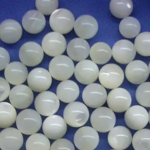 Round White mop Shell Beads, Wholesale Pearl Nucleus