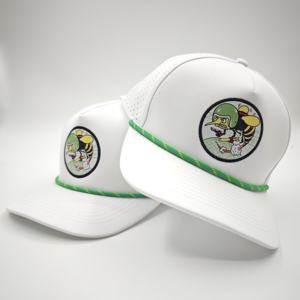 Gorra de Béisbol Personalizada de 5 Paneles, 100% Poliéster, con Visera Curva Ajustable, Logotipo Bordado en 3D, Diseño Deportivo, Impermeable, para Golf - Product Image 1