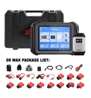 Analizzatore Motore D9 MAX 12V OBD2 Scanner Diagnostico Codifica ECU 3 Anni di Aggiornamenti Gratuiti Online/Offline per BMW Universale
