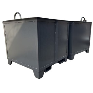 Waterproof Powder-coated Galvanized Steel Sheet Metal Processing Clothing Shoes Books Donation Recycle Bins For Charity