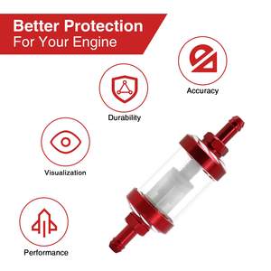 Filtres à huile universels pour moto, filtre à huile de 8 mm, accessoires pour moto, automobile, motocross - Product Image 4