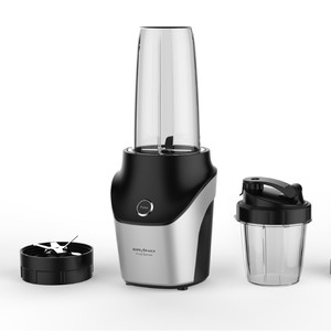 Multi Functional <b>Blender</b> 0.6-0.8L Electric <b>Portable</b> <b>Blender</b> For Smoothies Juices Baby Food Plastic Container Black - Product Image 2