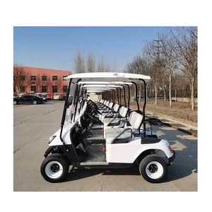 Contrôleur voiture push électrique 8 places nouveaux chariots personnalisés vente automatique suivre chariot de golf - Product Image 1