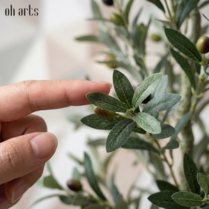 Arbre d'<span class=keywords><strong>olivier</strong></span> artificiel multi-tailles Oh Arts, feuilles <span class=keywords><strong>en</strong></span> soie résistantes aux UV, plante d'<span class=keywords><strong>olivier</strong></span> artificielle <span class=keywords><strong>en</strong></span> <span class=keywords><strong>pot</strong></span>, décoration intérieure et extérieure, usage commercial - Product Image 3
