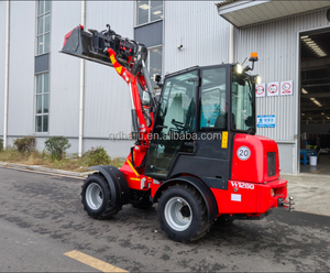 Chargeuse frontale HAIJU HJ1280 multifonctionnelle, hydraulique, petite, diesel, articulée, compacte, mini-chargeuse sur roues avec <span class=keywords><strong>pneus</strong></span> pour herbe - Product Image 6