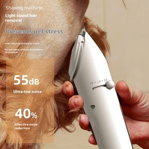 Tondeuses électriques pour animaux de compagnie Rasoir à cheveux pour chiens et chats à piles Outil de coupe de cheveux en plastique pour chats - Product Image 2