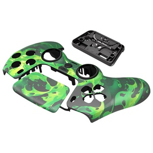 Corrosion Magic Pattern LUNA Redesigned Custom <b>Gamepad</b> Case Replacement Shell for PS5 Controller Faceplate with Touchpad Cover - Product Image 4
