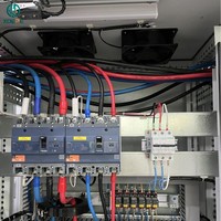 Armoire de commande de démarreur progressif à double moteur avec protection contre la perte de phase et les surcharges, protection IP55, 380V, triphasé, pour panneau de commande industriel