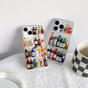 Funda de Teléfono 3D con Diseño de Botella de Cerveza para iPhone 16 Pro Max 15 Plus 11 13 12 14 Plus, Funda Protectora Antigolpes Modelo 17 Pro Max XS, Diseño Personalizado - Product Image 1