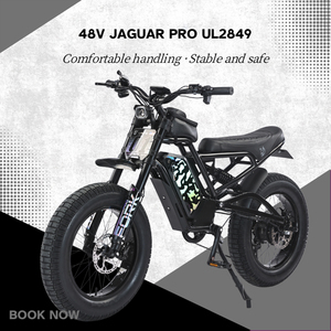 Motocicleta Eléctrica Todoterreno de 1500W con Llantas Gruesas de 20 Pulgadas, Bicicleta Eléctrica de Largo Alcance para Adultos, Neumáticos Gruesos, E-Bike - Product Image 2