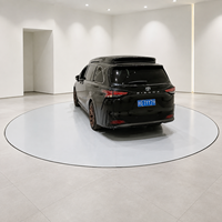 Plateforme rotative motorisée pour équipement de stationnement, plateforme d'exposition pour garage et salon automobile avec certification CE