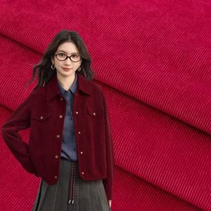 Tissus en velours côtelé 16 côtes en microfibre de polyester tricoté warp, résistants à la déchirure, pour vêtements, textiles de maison et <span class=keywords><strong>accessoires</strong></span> de bagages - Product Image 1