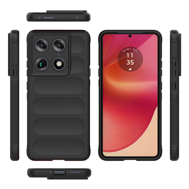 Shockproof Phone Case for Moto G67 G77 Case Anti-knock Anti-Slip Soft Silicone Back Cover for Moto G57 Power G86 G56 E14 Funda