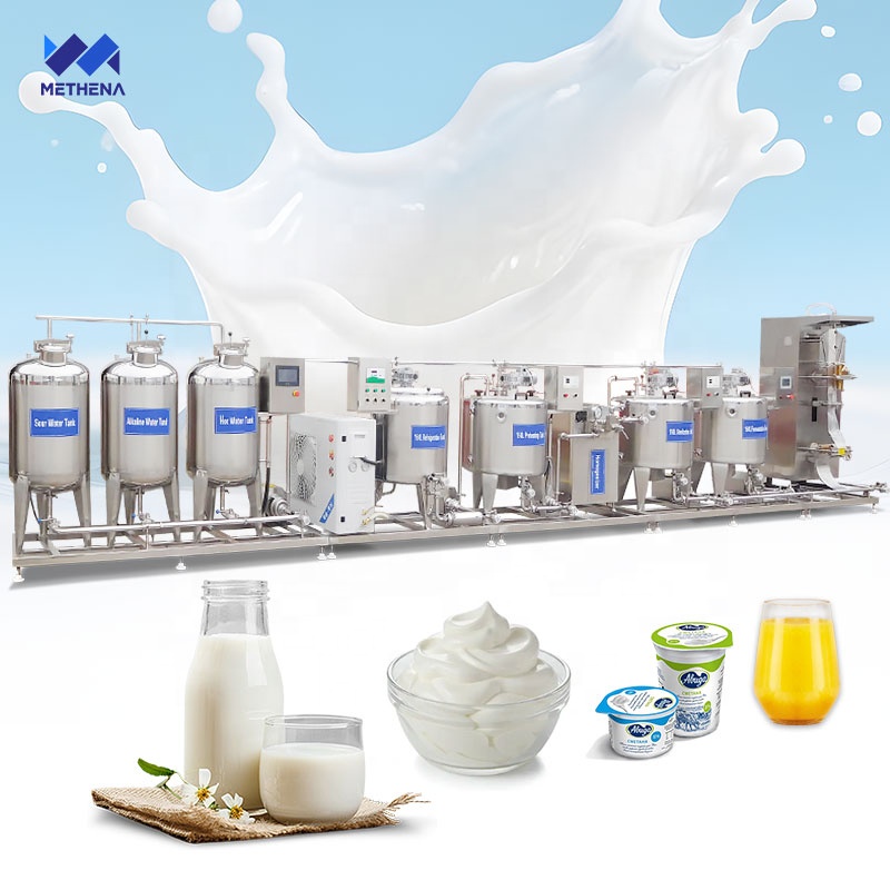 Yogurt Maker Camel Cow Milk Process Industrial Complete Greek Processor Plant Line Production Machine