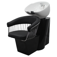 Fauteuil de lavage professionnel multifonctionnel portable pour salon de coiffure avec lavabo, directement de l'usine