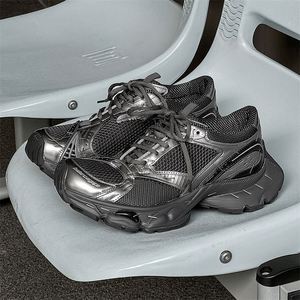 Nuevas Zapatillas de Mujer Estilo Dad Shoes, Retro, con Plataforma, que Aumentan la Estatura, Versátiles, con Efecto Desgastado, Casuales y Deportivas - Product Image 6