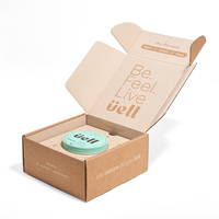 Logo personnalisé Gummy Health Supplément vitaminé naturel Bouteille Pot d'expédition Boîte d'emballage pour la vitamine