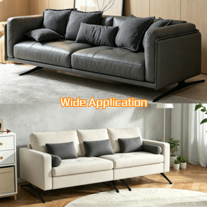 Wholesale Factory Suppliers Durable Solid V Shape Iron <b>Sofa</b> <b>Legs</b> Black <b>Legs</b> For Furniture For Living Room <b>Sofa</b> And TV Cabinet - Product Image 4